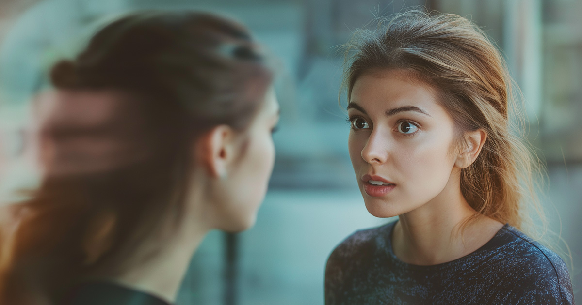 Women in conversation
