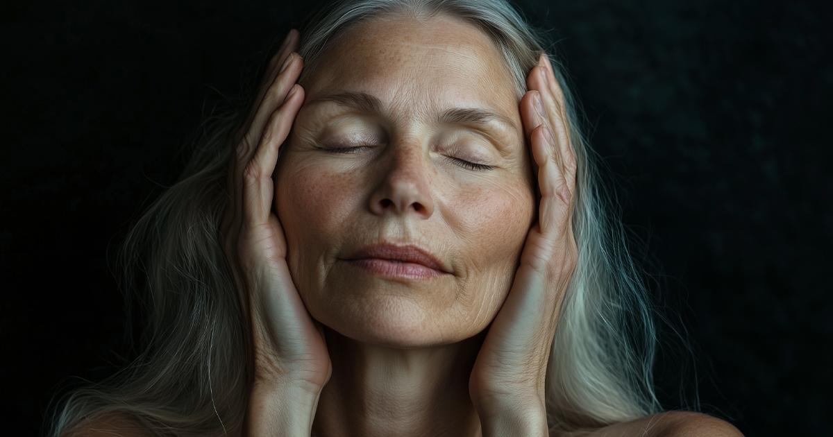 Woman symbolising human conciousness