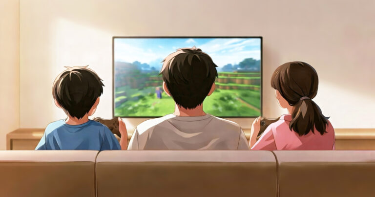 Gaming session with the kids